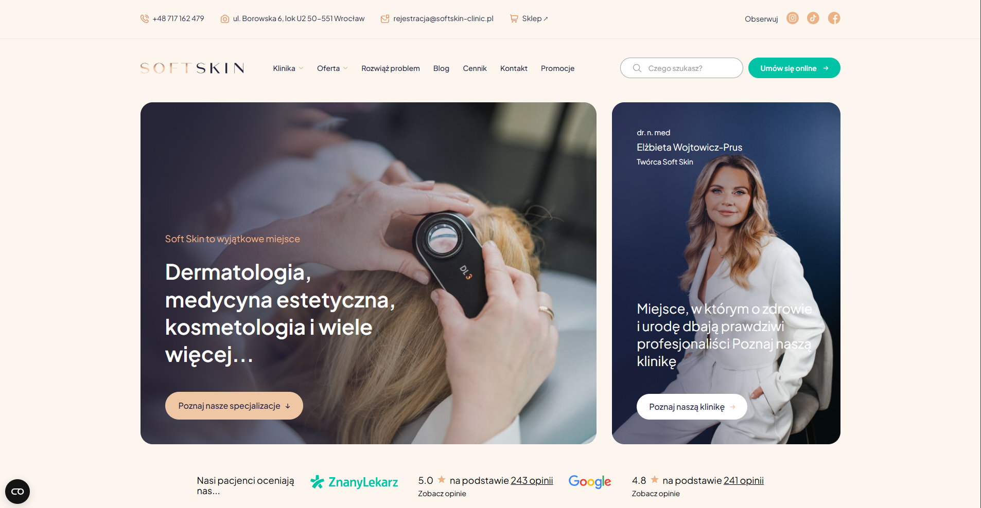 softskin - strona www